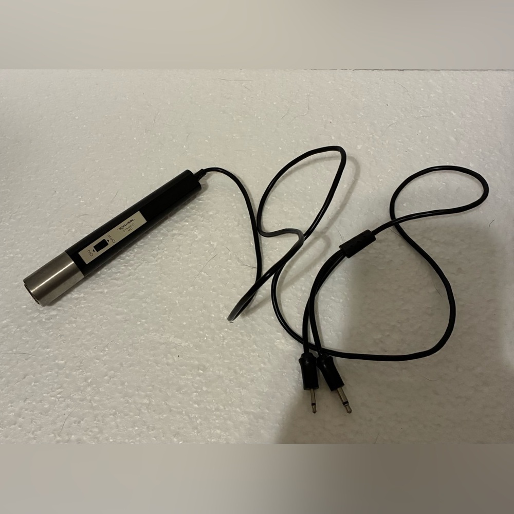 Vintage Realistic Dynamic Microphone (Radio Shack) Dual 3.5mm Plug – Working